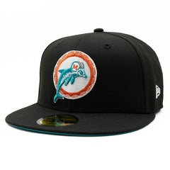 Miami Dolphins 1990 Pro Bowl New Era 59FIFTY Fitted NFL Cap - Taass US
