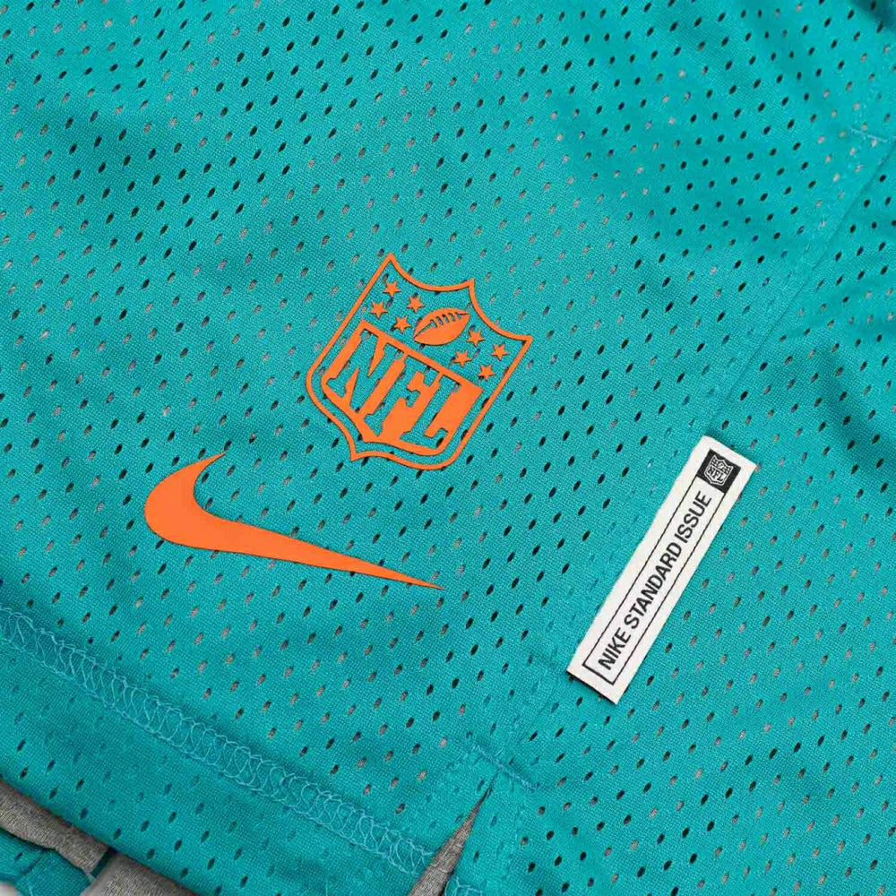 Miami Dolphins 2025 NFL Sideline Reversible Mesh Nike Dri-FIT Shorts Aqua - Taass for sale
