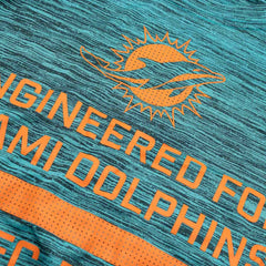 Miami Dolphins 2025 NFL Sideline Nike Velocity Performance Long Sleeve T-Shirt Aqua - Taass Online