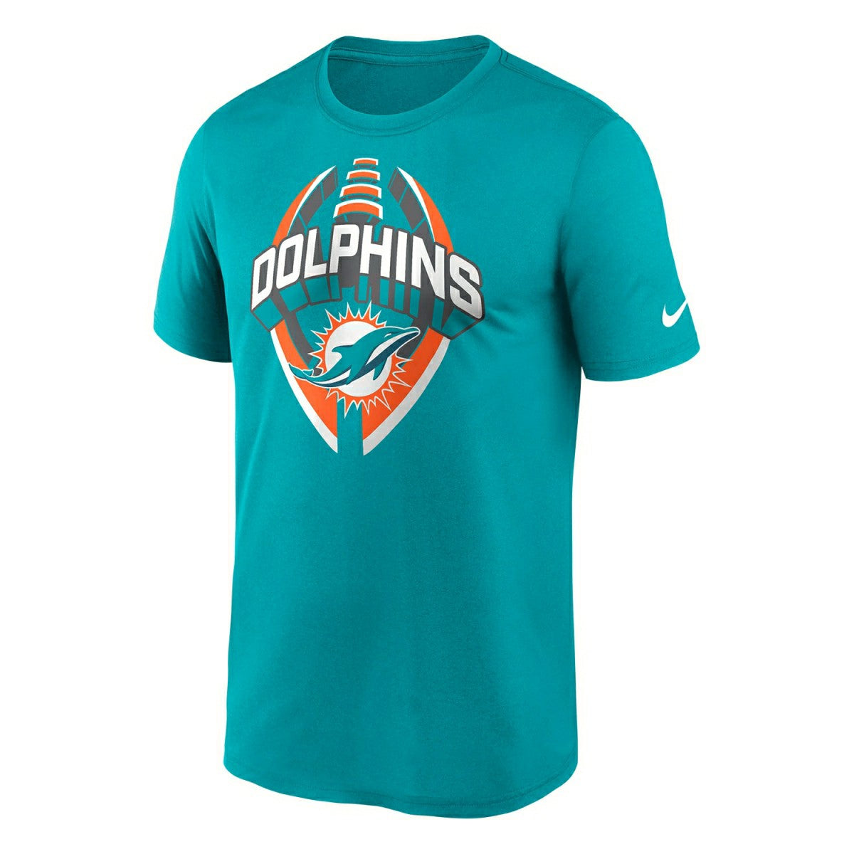 Miami Dolphins 2025 Icon Nike Legend NFL T-Shirt Aqua - Taass discount