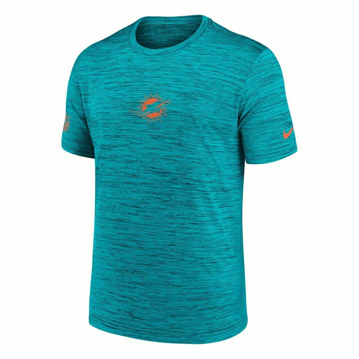 Miami Dolphins 2025 NFL Sideline Nike Velocity Performance T-Shirt Aqua - Taass US