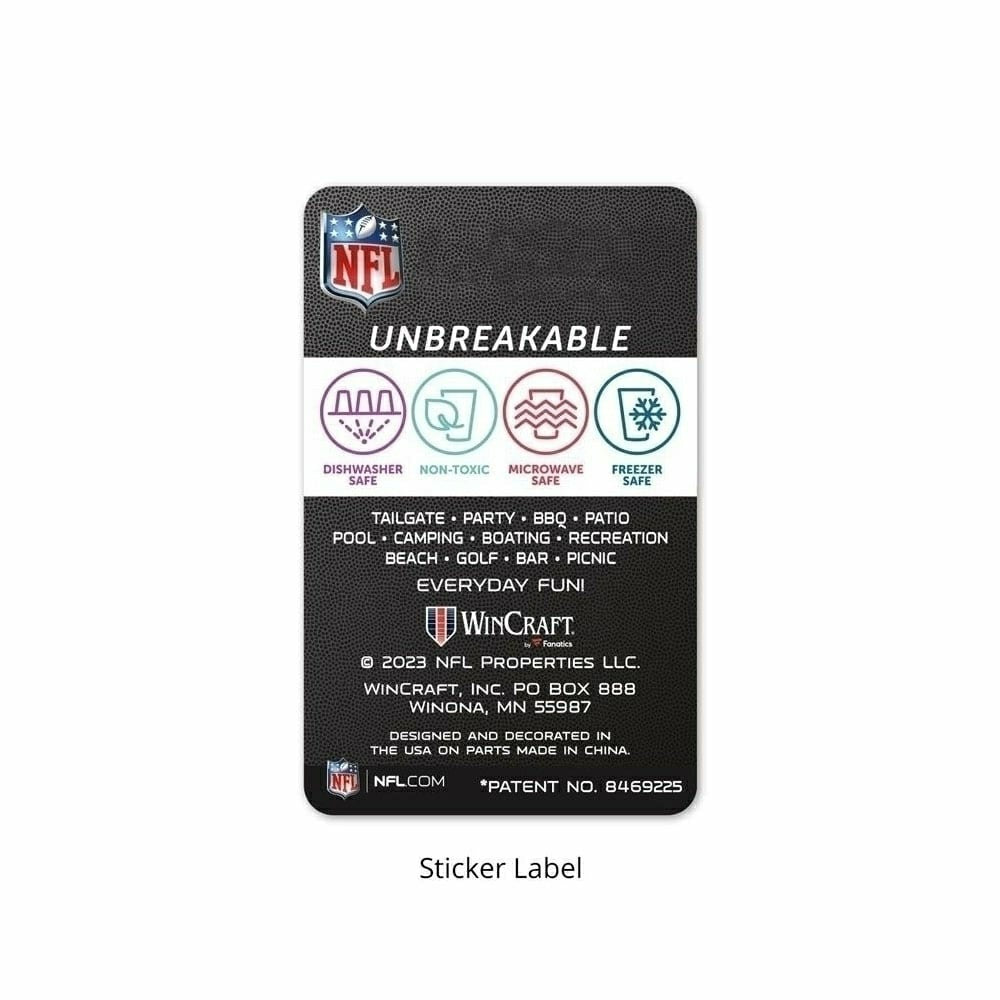 Miami Dolphins Icicle Silicone NFL Pint Glass - Taass for sale