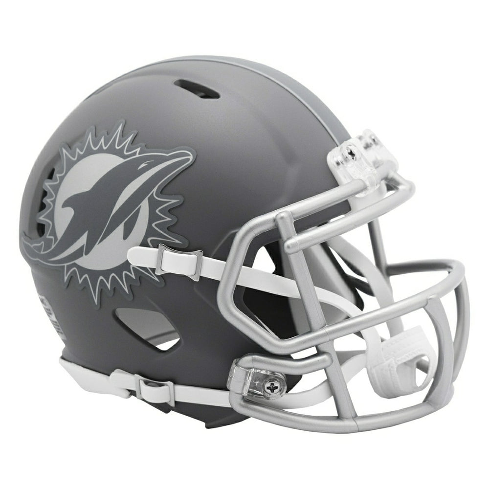 Miami Dolphins Slate Alternate NFL Speed Mini Helmet - Taass discount
