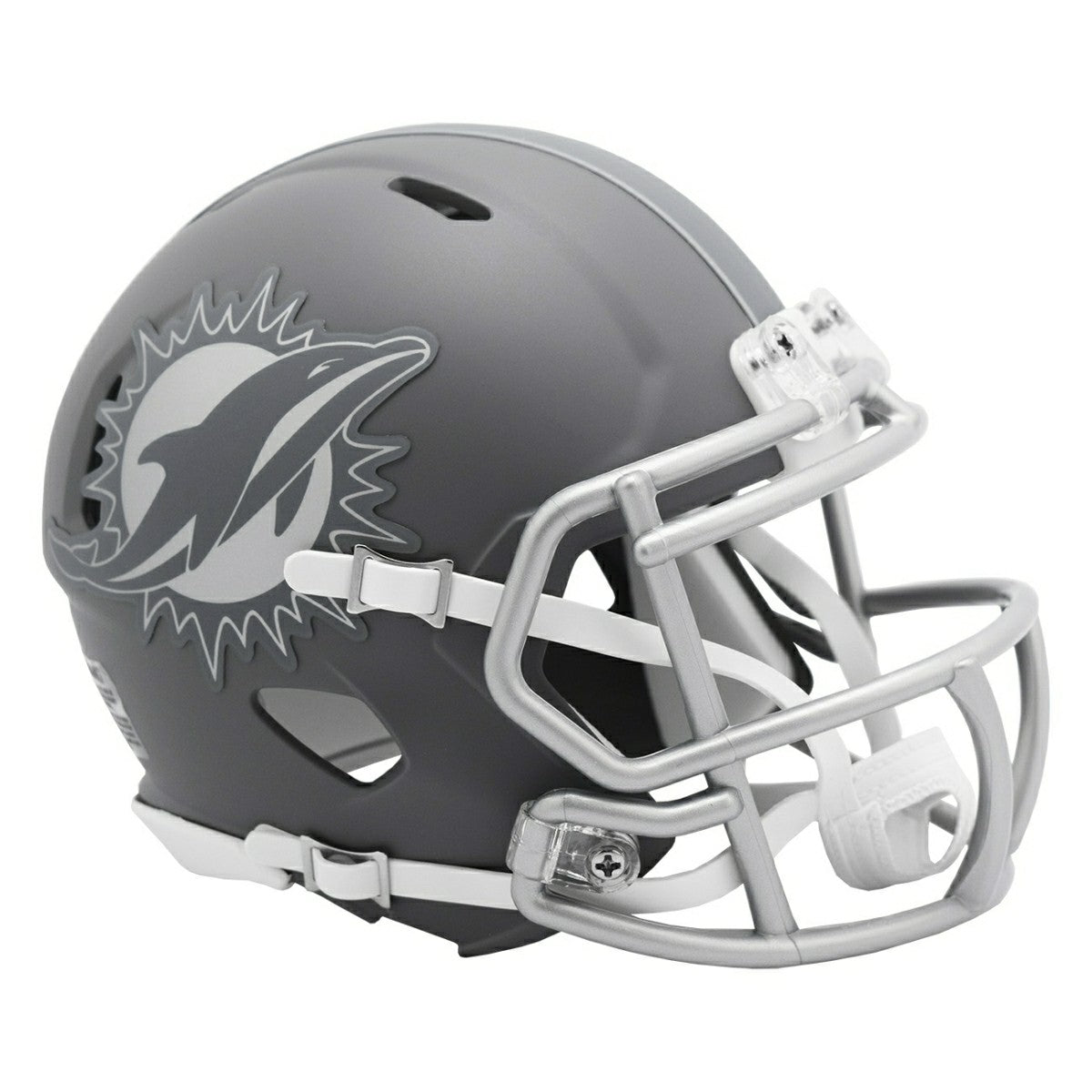 Miami Dolphins Slate Alternate NFL Speed Mini Helmet - Taass discount