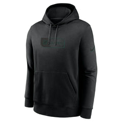 Miami Dolphins Black Edge Nike Club Hoodie - Taass on sale