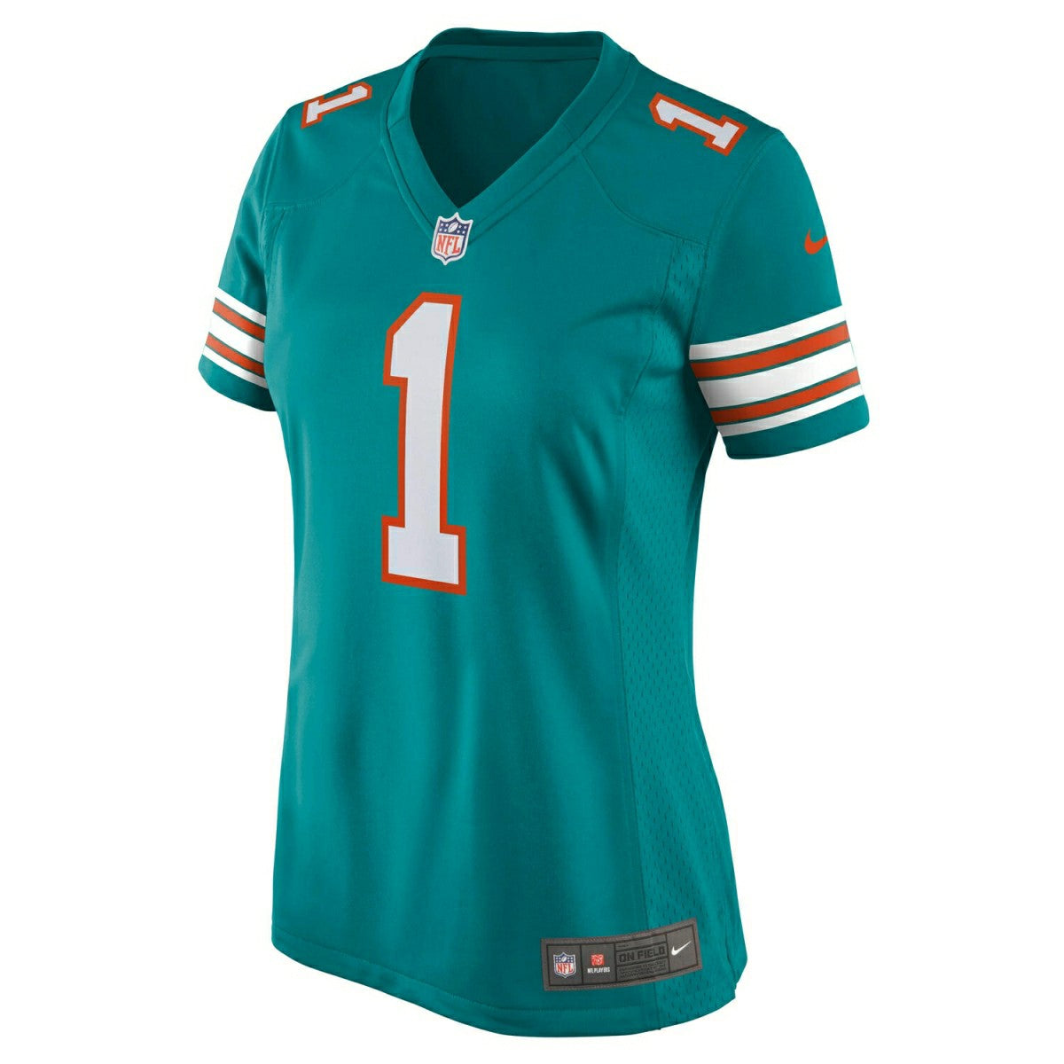 Tua Tagovailoa #1 Miami Dolphins Throwback Nike Game NFL Jersey (WOMEN'S) - Taass Online