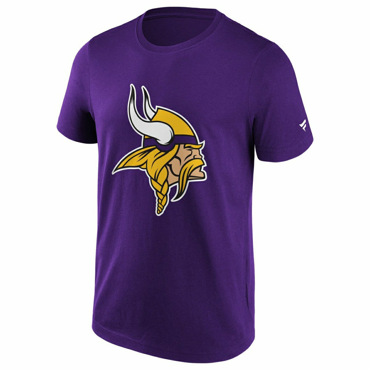 Minnesota Vikings Primary Logo NFL T-Shirt Purple - Taass discount