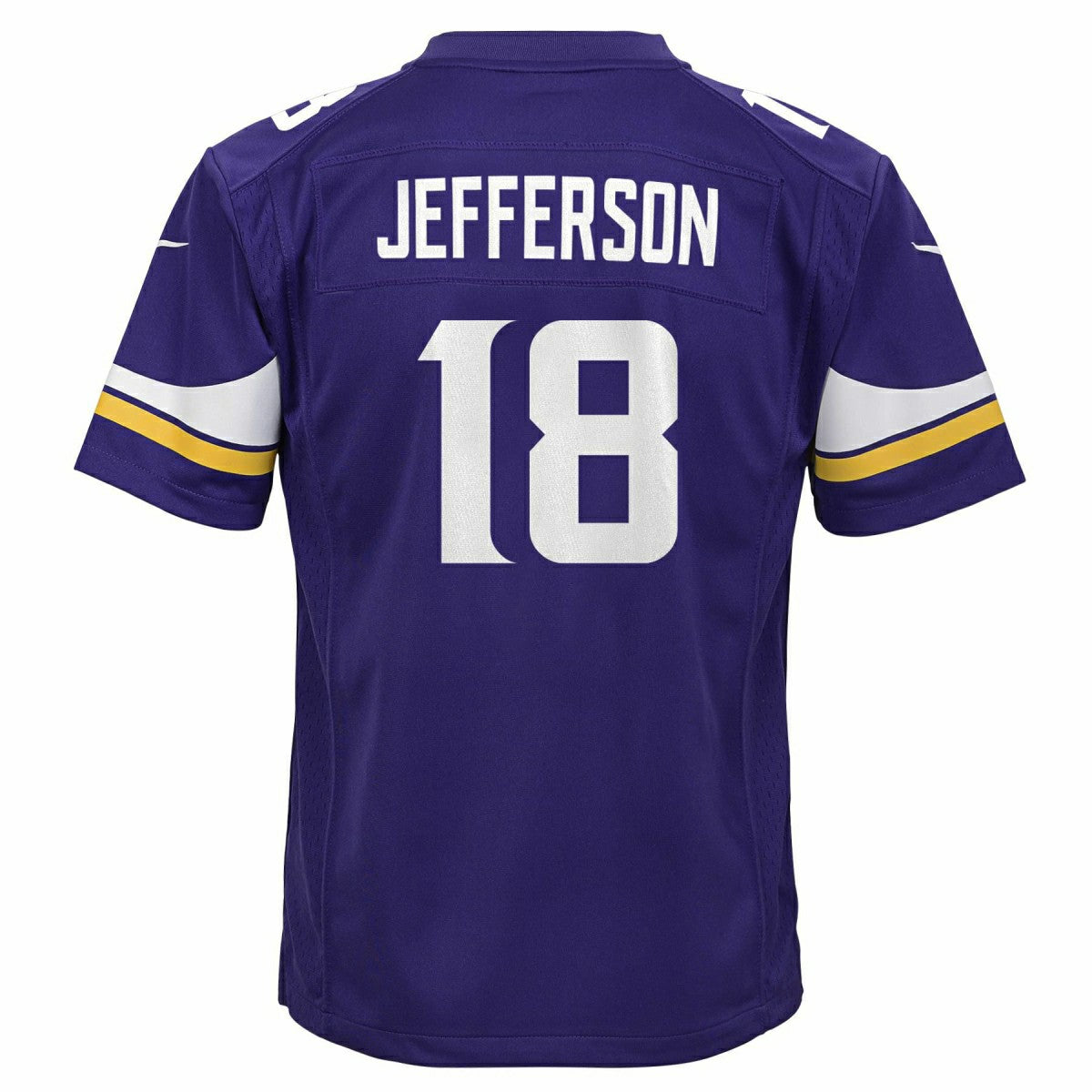 Justin Jefferson #18 Minnesota Vikings Game Football NFL Jersey Purple (YOUTH) - Taass discount