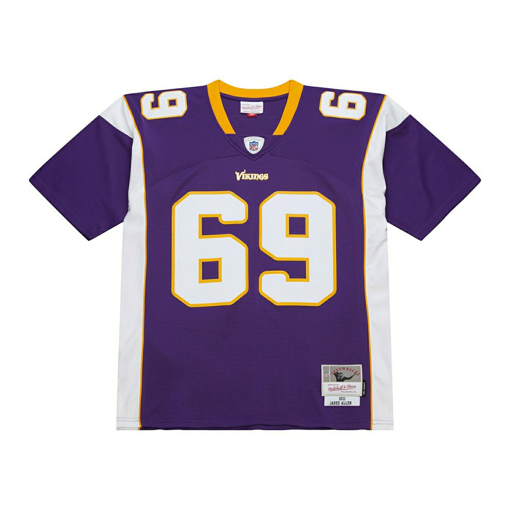 Jared Allen #69 Minnesota Vikings 2011 Legacy Throwback NFL Jersey Purple - Taass sale