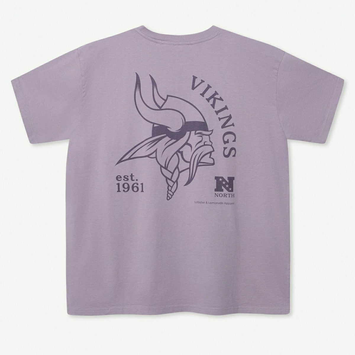 Minnesota Vikings L&L '89 Classics NFL T-Shirt Purple - Taass on sale