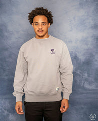 Minnesota Vikings L&L '96 Classics NFL Crew Sweater Gray - Taass discount