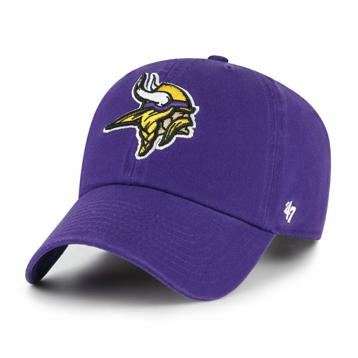 Minnesota Vikings '47 Clean Up Adjustable NHL Cap Purple - Taass US