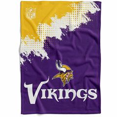 Minnesota Vikings Corner Fleece NFL Blanket - Taass outlet