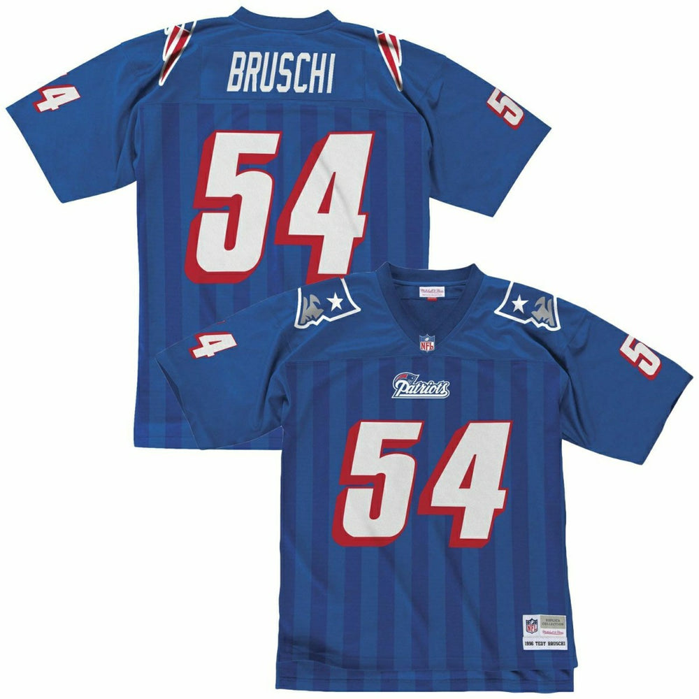 Tedy Bruschi #54 New England Patriots Legacy Throwback NFL Jersey - Taass outlet