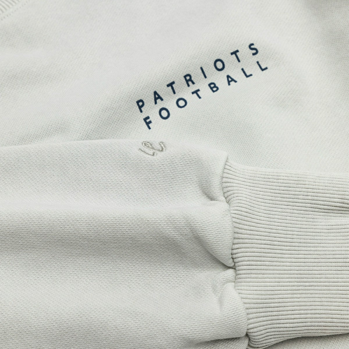 New England Patriots L&L '96 Classics NFL Crewneck Sweater Gray - Taass Online
