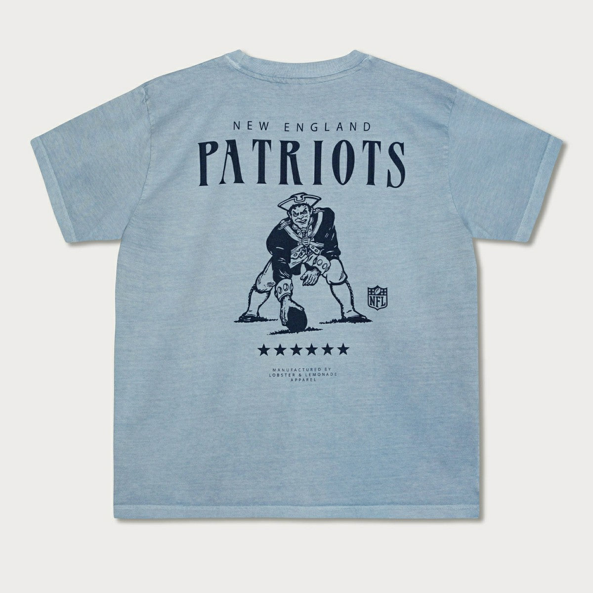 New England Patriots L&L '89 Classics NFL T-Shirt Blau - Taass on sale