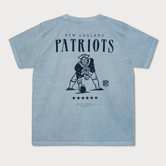 New England Patriots L&L '89 Classics NFL T-Shirt Blau - Taass on sale