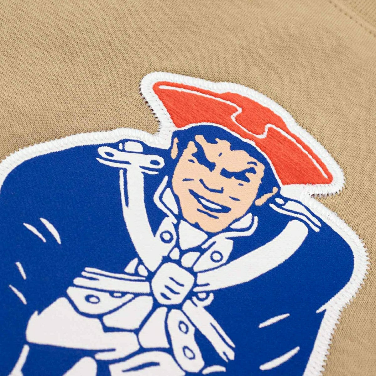 New England Patriots Swing Pass NFL Rewind Club Crew Beige - Taass discount