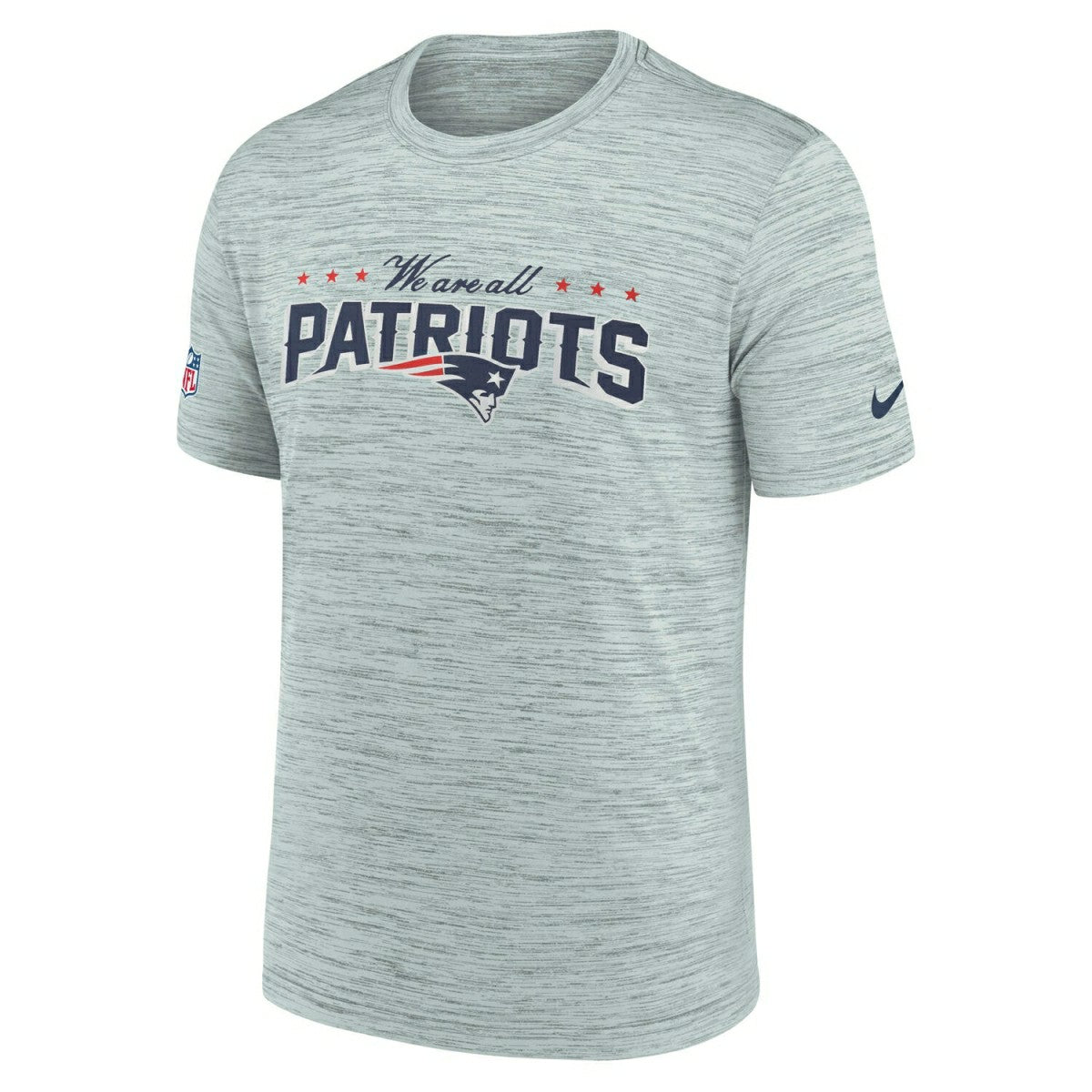 New England Patriots 2025 Rivalries Velocity Dri-FIT NFL T-Shirt Gray - Taass sale