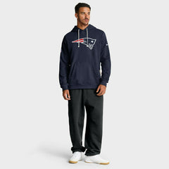 New England Patriots 2025 NFL Sideline Nike Standard Issue Hoodie Navy - Taass for sale