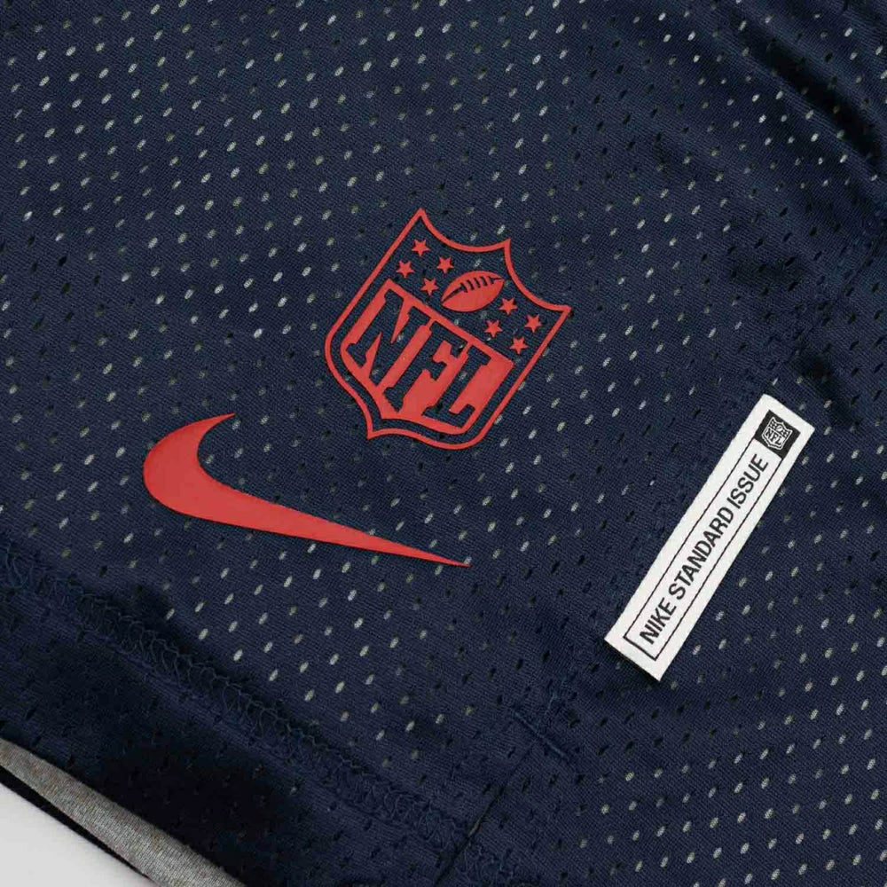 New England Patriots 2025 NFL Sideline Reversible Mesh Nike Dri-FIT Shorts Navy - Taass Online