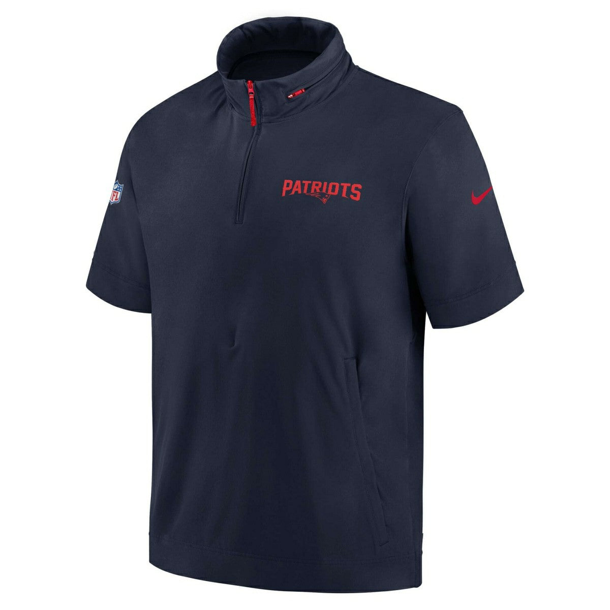 New England Patriots 2024 NFL Sideline Nike Lightweight Coach Jacket Navy - Taass Online