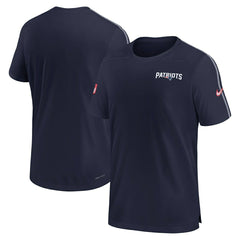 New England Patriots 2024 NFL Sideline Nike Dri-FIT Coach UV Top Navy - Taass outlet