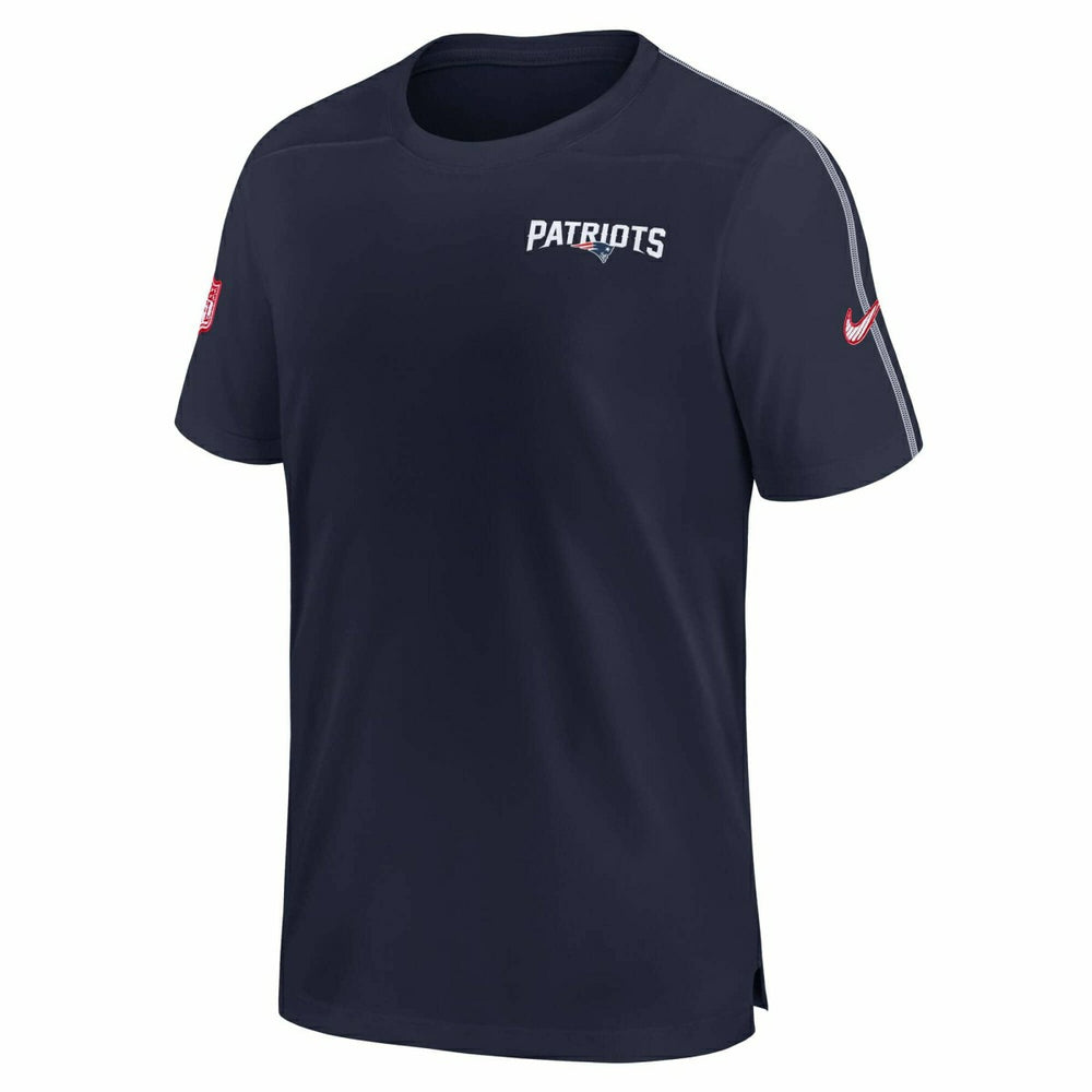 New England Patriots 2024 NFL Sideline Nike Dri-FIT Coach UV Top Navy - Taass outlet