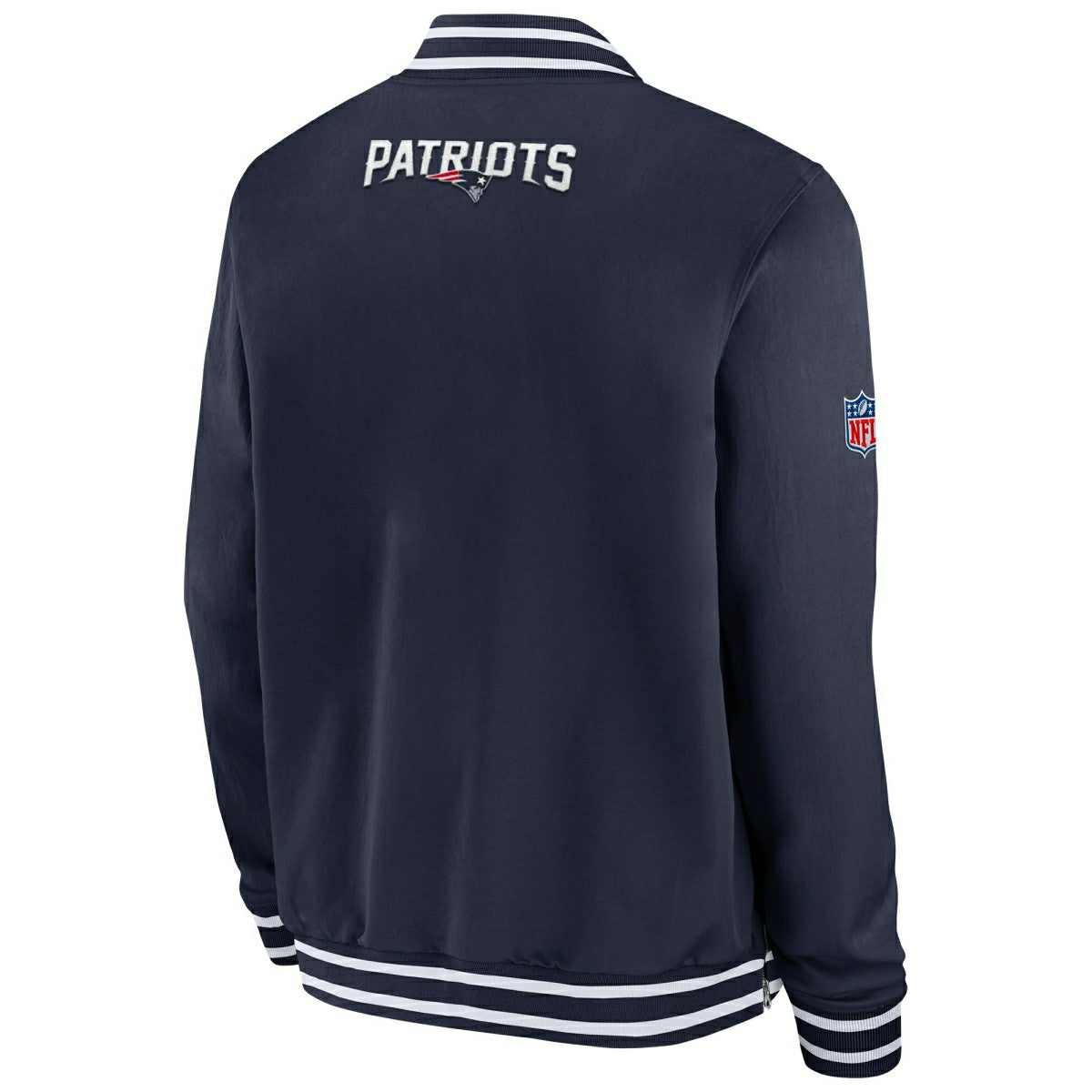 New England Patriots NFL Sideline Nike Coach Bomber Jacket - Taass outlet