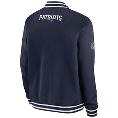 New England Patriots NFL Sideline Nike Coach Bomber Jacket - Taass outlet