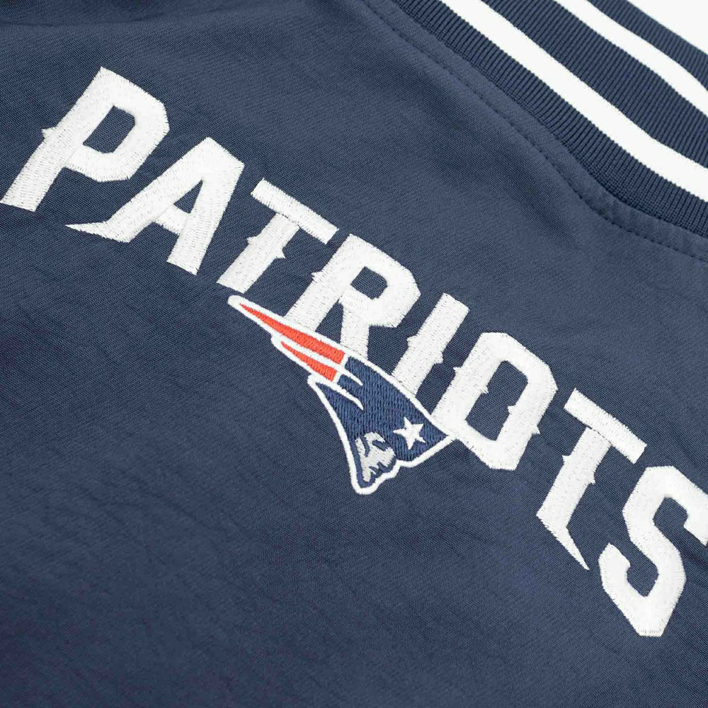 New England Patriots NFL Sideline Nike Coach Bomber Jacket - Taass outlet