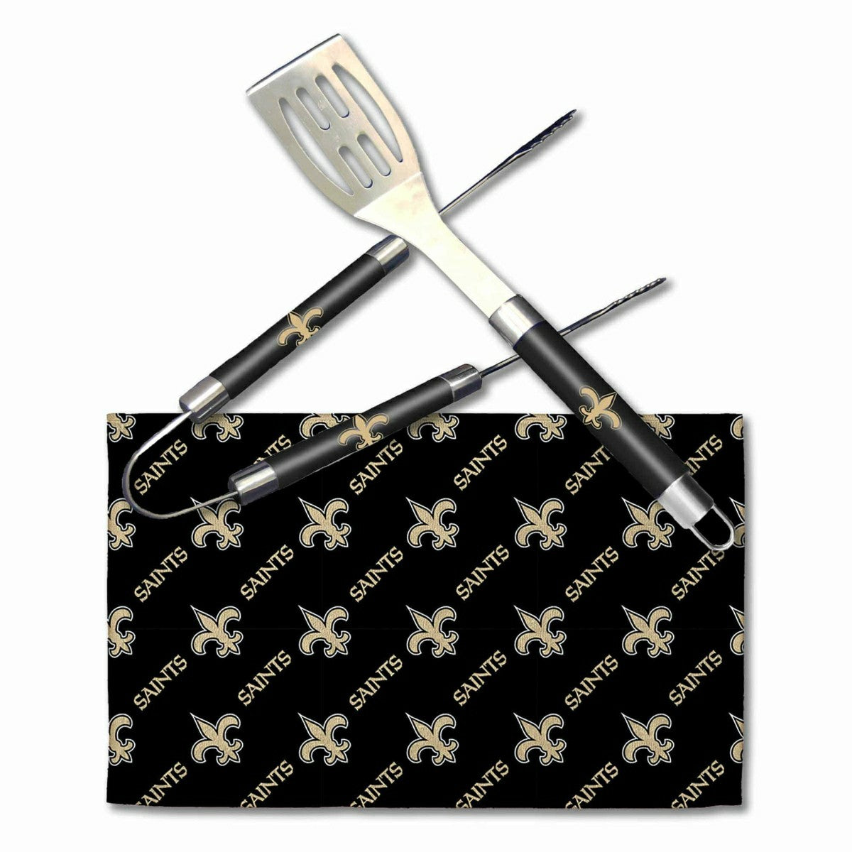 New Orleans Saints NFL Barbecue Set (3-Piece) - Taass on sale