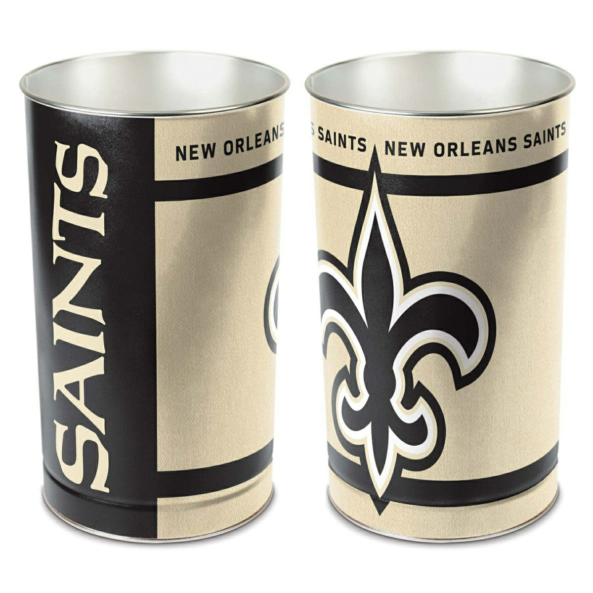 New Orleans Saints Team Logo NFL Wastebasket - Taass for sale