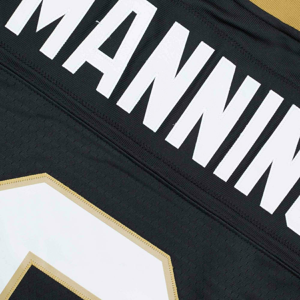 Archie Manning #8 New Orleans Saints Mitchell & Ness Throwback NFL Jersey Black - Taass Online