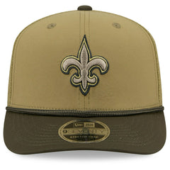 New Orleans Saints 2025 NFL Salute to Service 9SEVENTY Trucker Snapback Cap Olive - Taass sale