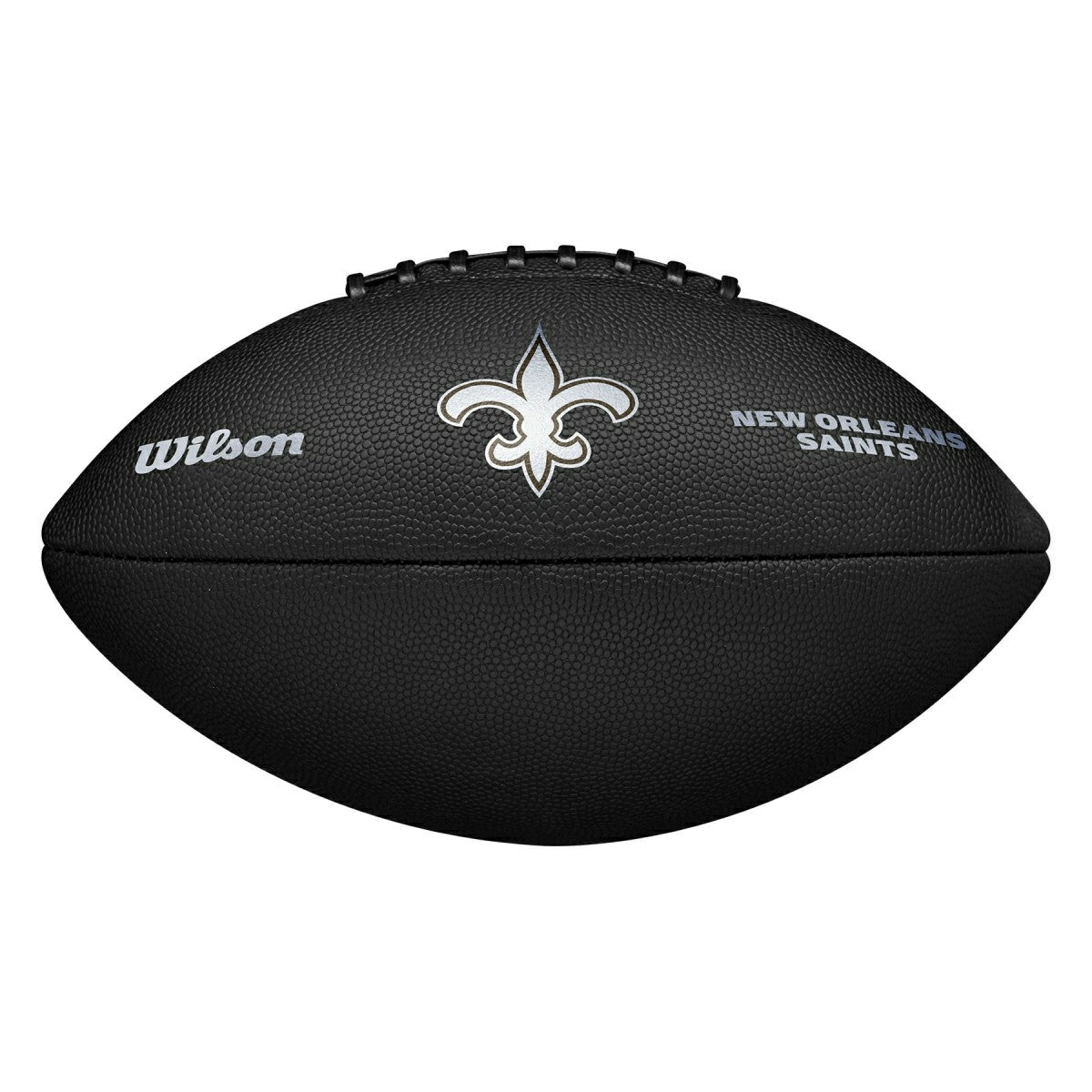 New Orleans Saints Wilson Metallic Premiere Full Size NFL Football - Taass on sale
