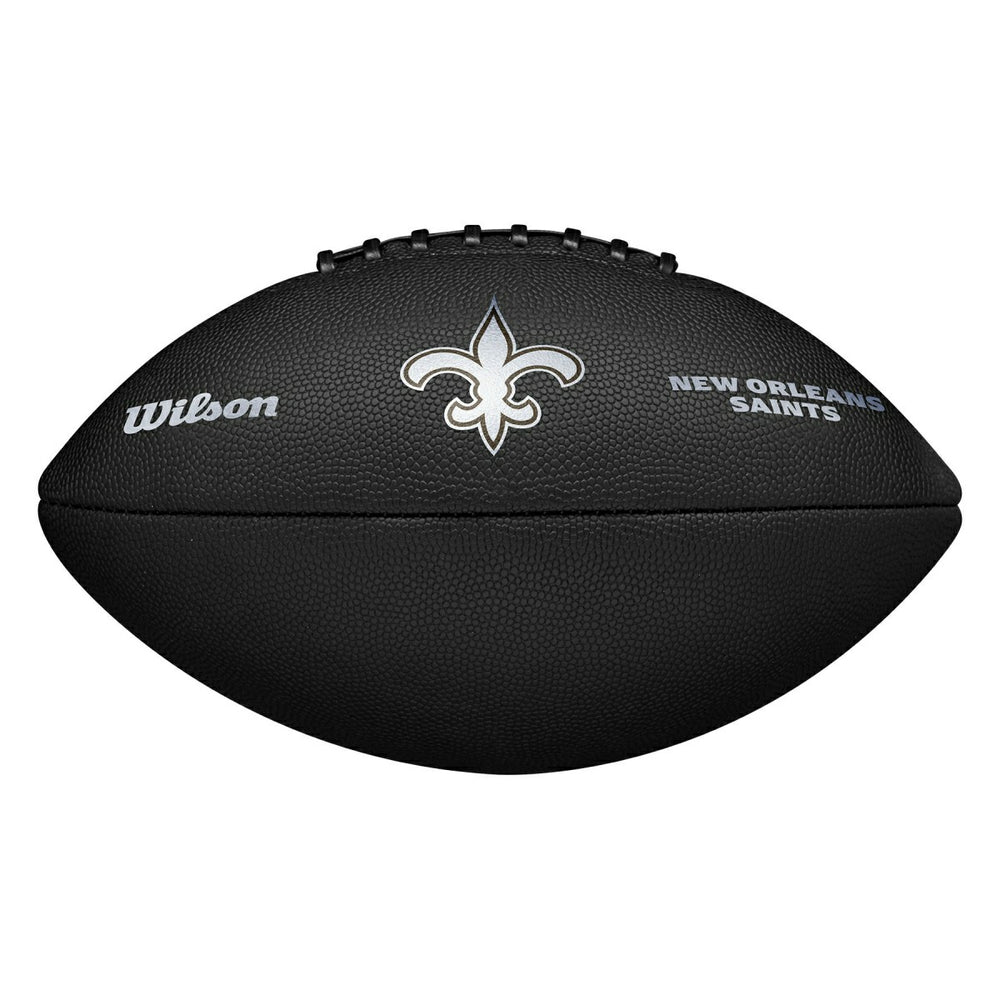 New Orleans Saints Wilson Metallic Premiere Full Size NFL Football - Taass on sale