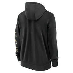 New Orleans Saints Full-Zip Nike Club Fleece Hoodie Black - Taass US