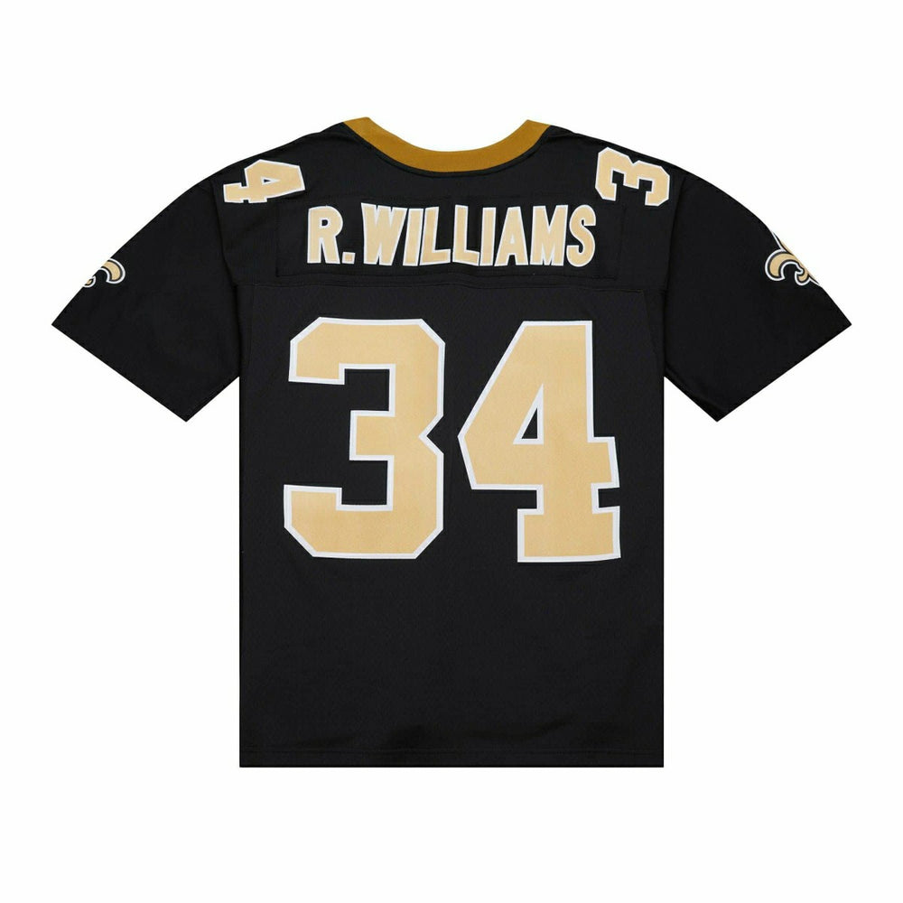 Ricky Williams #34 New Orleans Saints 1999 Legacy Throwback NFL Jersey Black - Taass US