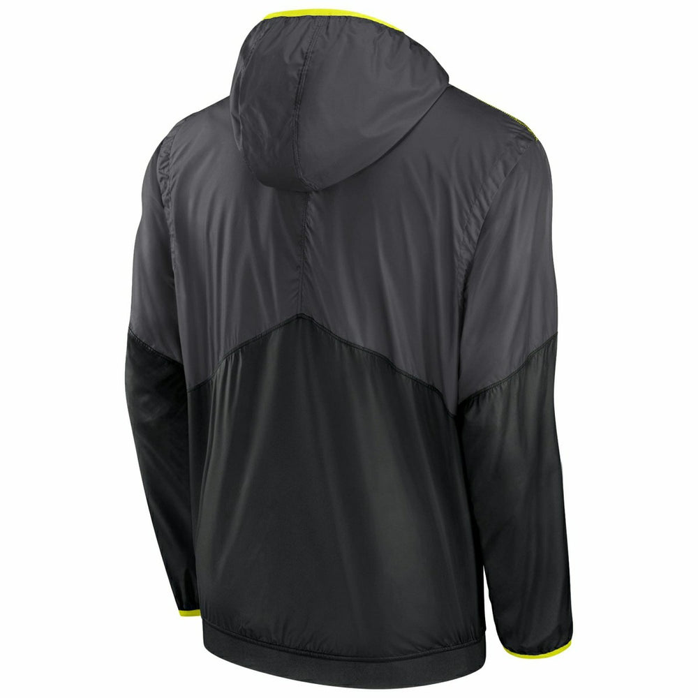New Orleans Saints Nike VOLT Half-Zip NFL Jacket Black - Taass US
