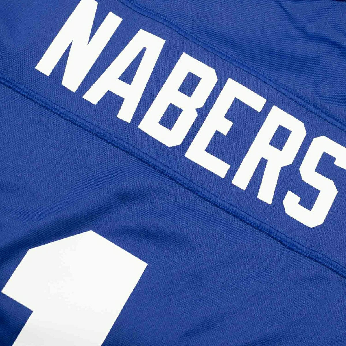 Malik Nabers #1 New York Giants Nike Game NFL Jersey Blue - Taass outlet