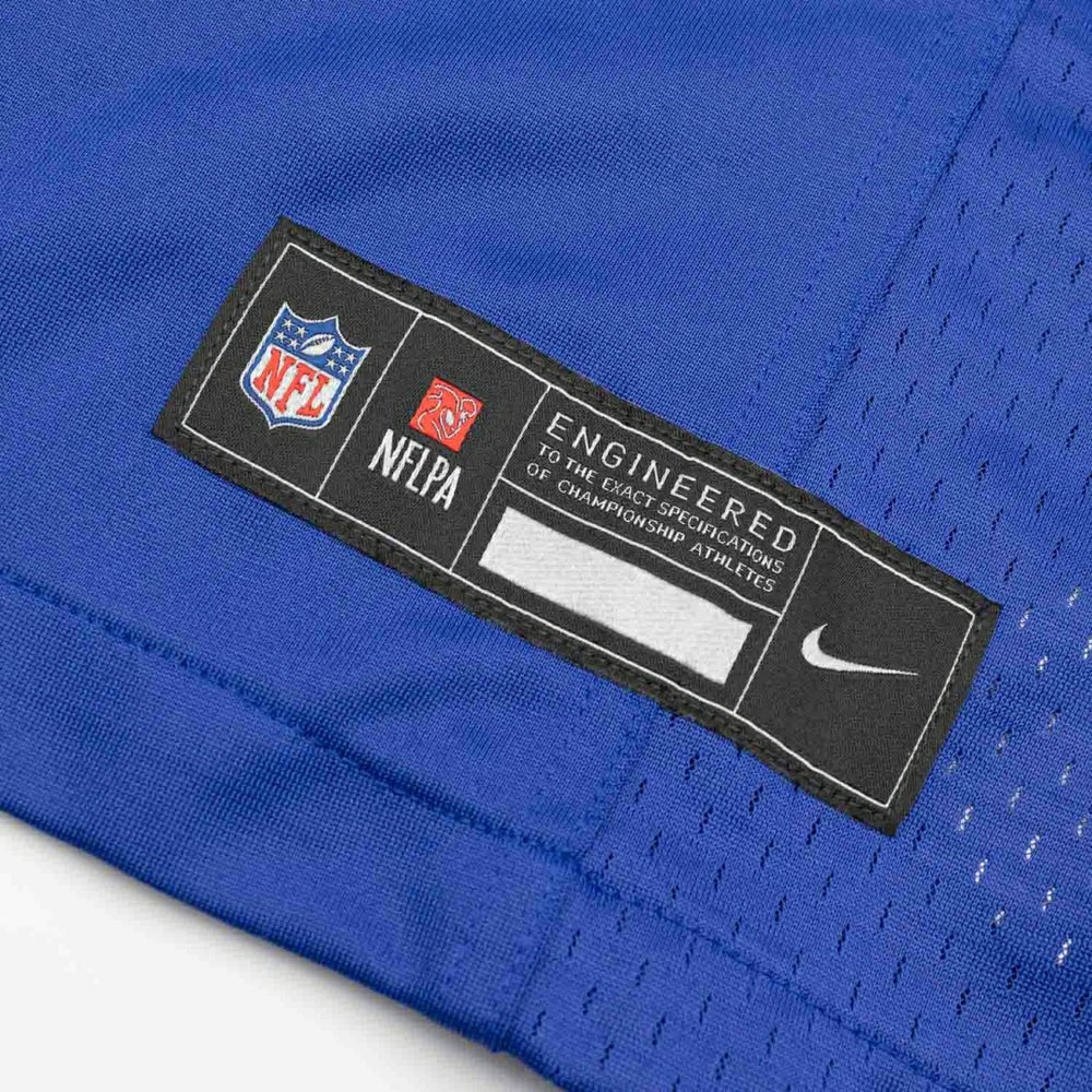Malik Nabers #1 New York Giants Nike Game NFL Jersey Blue - Taass outlet