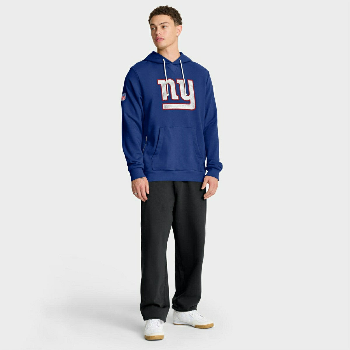 New York Giants 2025 NFL Sideline Nike Standard Issue Hoodie Blue - Taass outlet