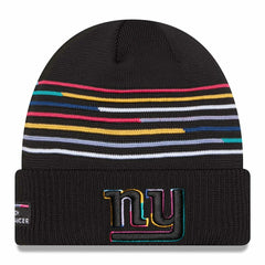 New York Giants 2025 NFL Crucial Catch New Era Knit Hat - Taass on sale