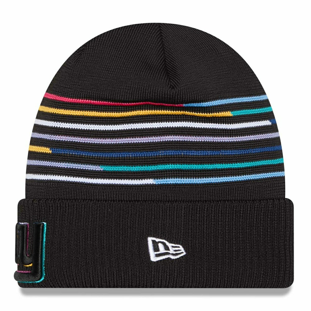 New York Giants 2025 NFL Crucial Catch New Era Knit Hat - Taass on sale