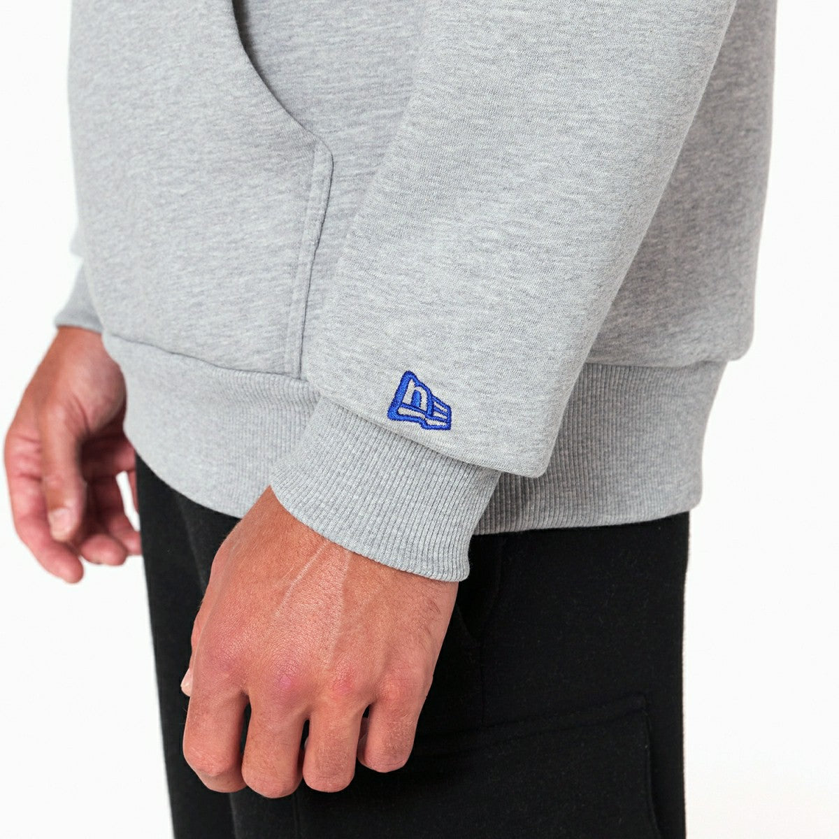 New York Giants Logo Hoodie New Era NFL Sweatshirt Grey - Taass sale