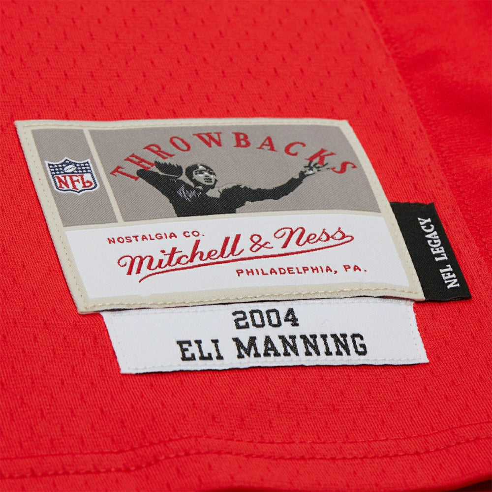 Eli Manning #10 New York Giants 2004 Legacy Throwback NFL Jersey Red - Taass Online