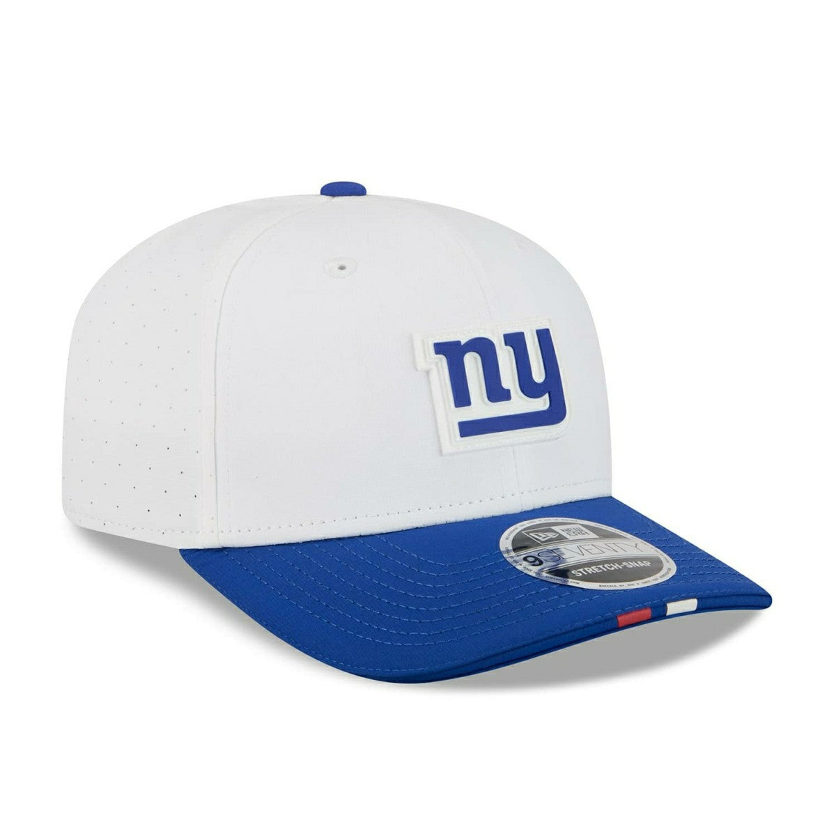 New York Giants 2025 NFL Training Camp New Era  9SEVENTY Stretch-Snap Cap OTC White - Taass discount