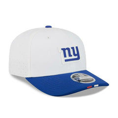 New York Giants 2025 NFL Training Camp New Era  9SEVENTY Stretch-Snap Cap OTC White - Taass discount