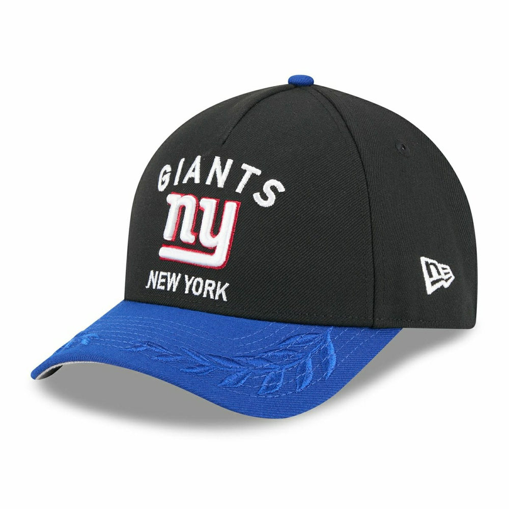 New York Giants 2025 NFL Draft 9FORTY M-Crown A-Frame Snapback Cap Black - Taass sale